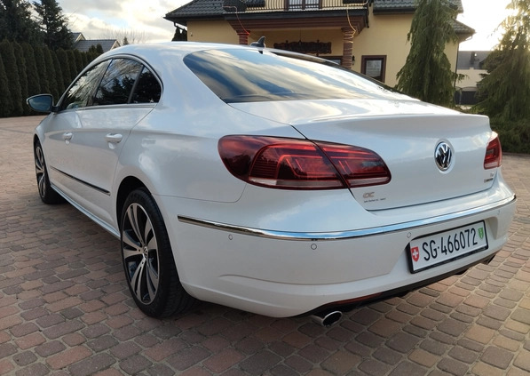 Volkswagen CC cena 64900 przebieg: 196000, rok produkcji 2013 z Warszawa małe 781